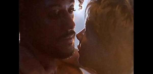  Kim Feeney and Giancarlo Esposito very hot hard sex scene from The Hunger S01E18 (Fly by Night)